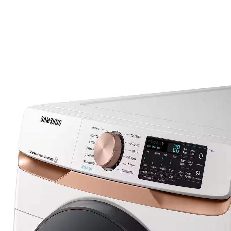 5 cu. ft. Smart Front Load Washer with Steam F525049