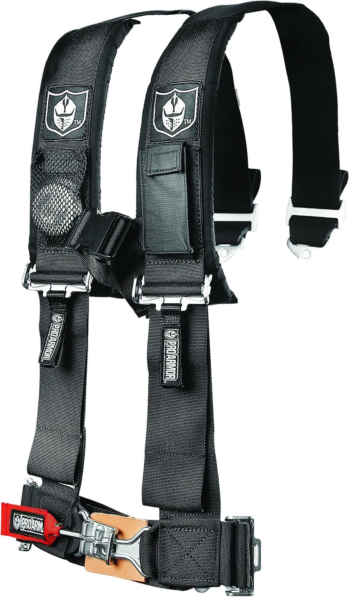 4PT Harness 2x22 Pads Black L8473