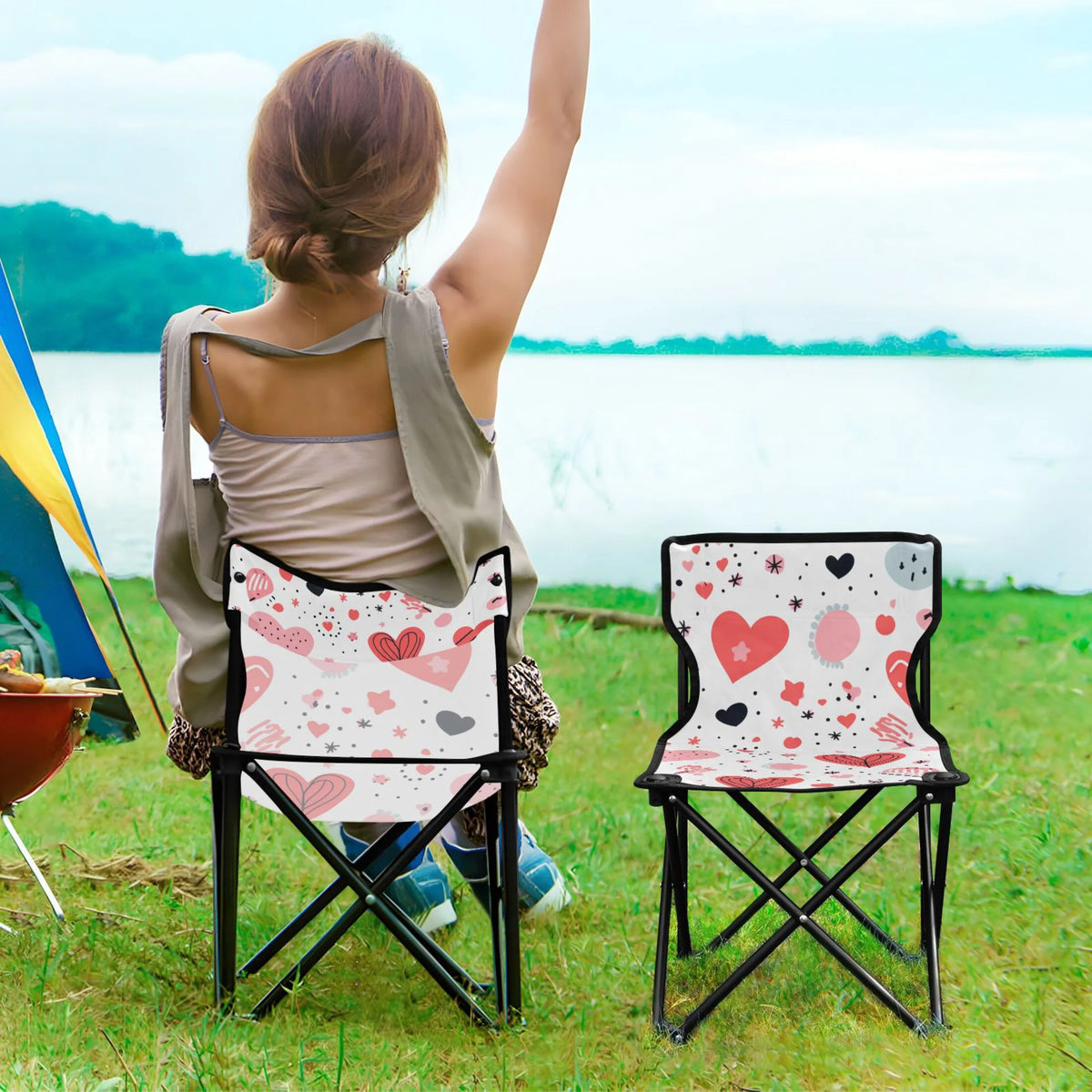 Portable Camping Chair with Carry Bag R222224