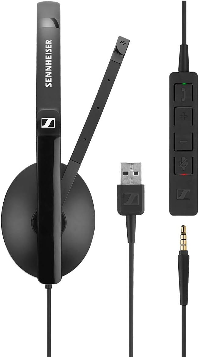 Double-Sided Binaural Headset with Noise-Cancelling Microphone C73145