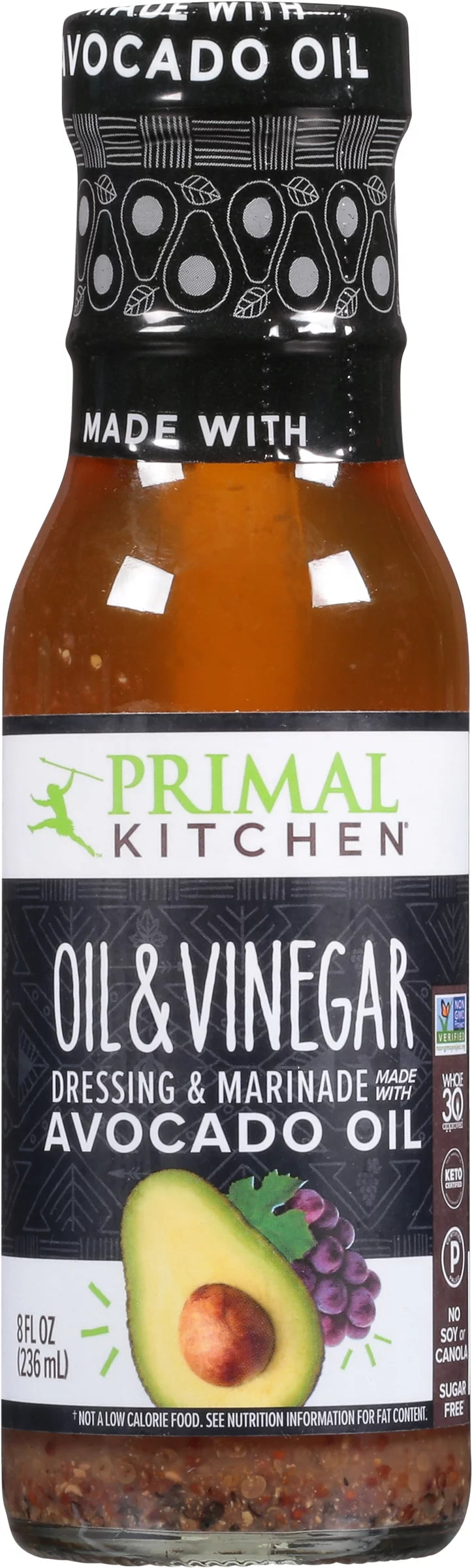 Avocado Oil Vinegar Dressing 8 oz Pack of 6 V834