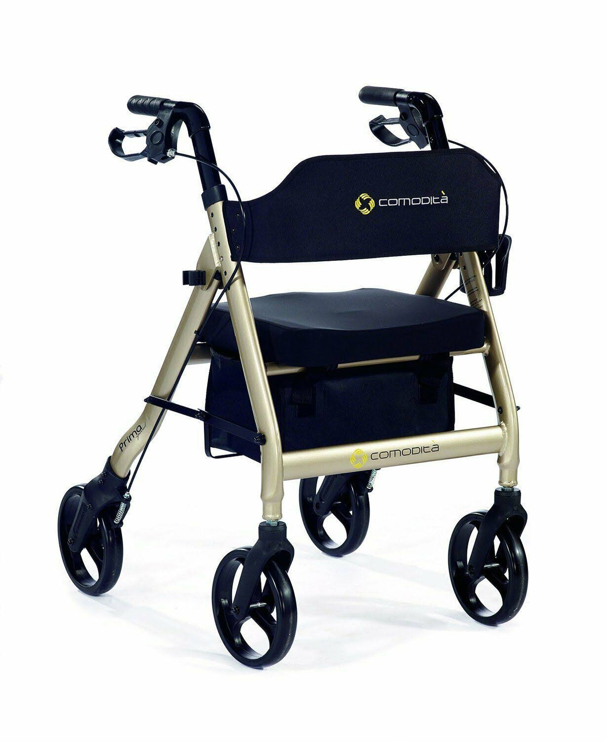 16x22 Wide Rollator Walker with Orthopedic Seat C974447