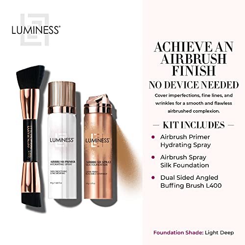 Medium Dark Foundation Starter Kit with Brush G1272