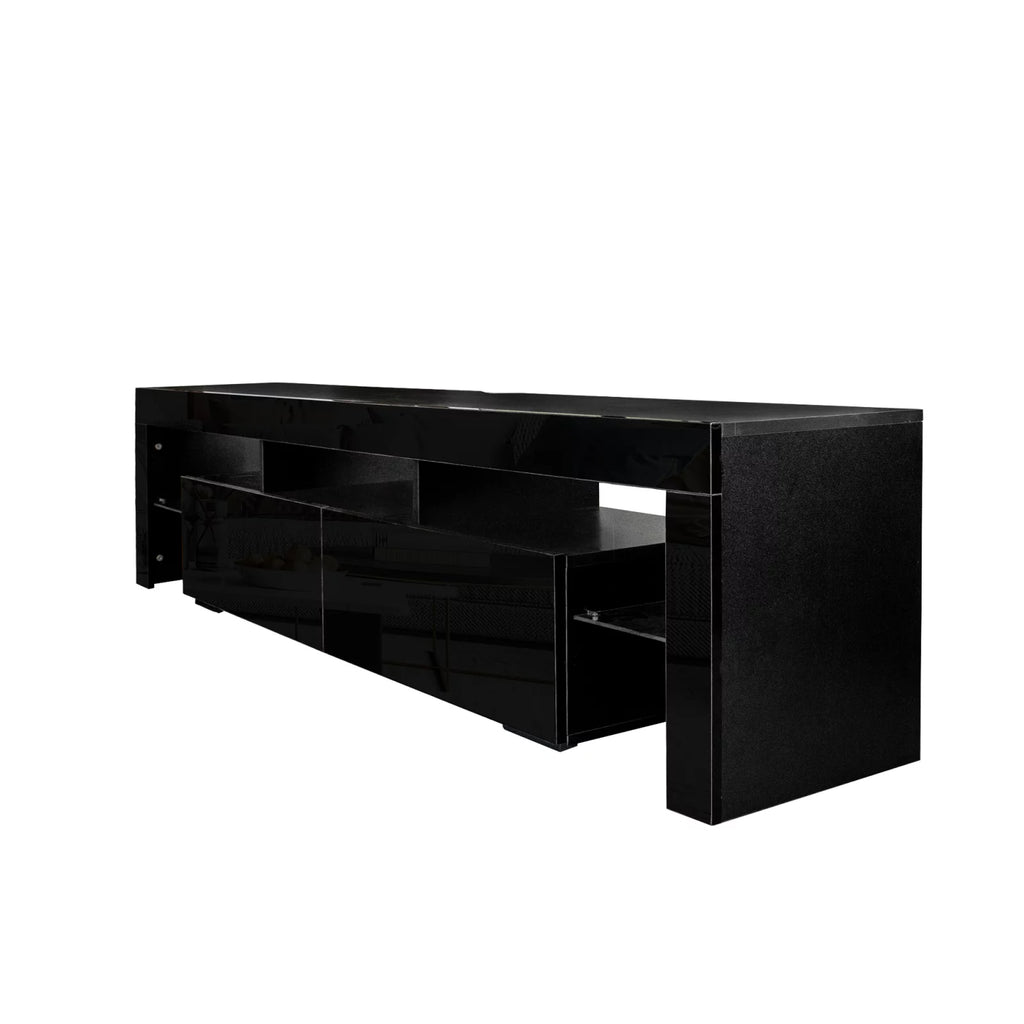 Black Modern LED TV Stand up to 80'' P69933