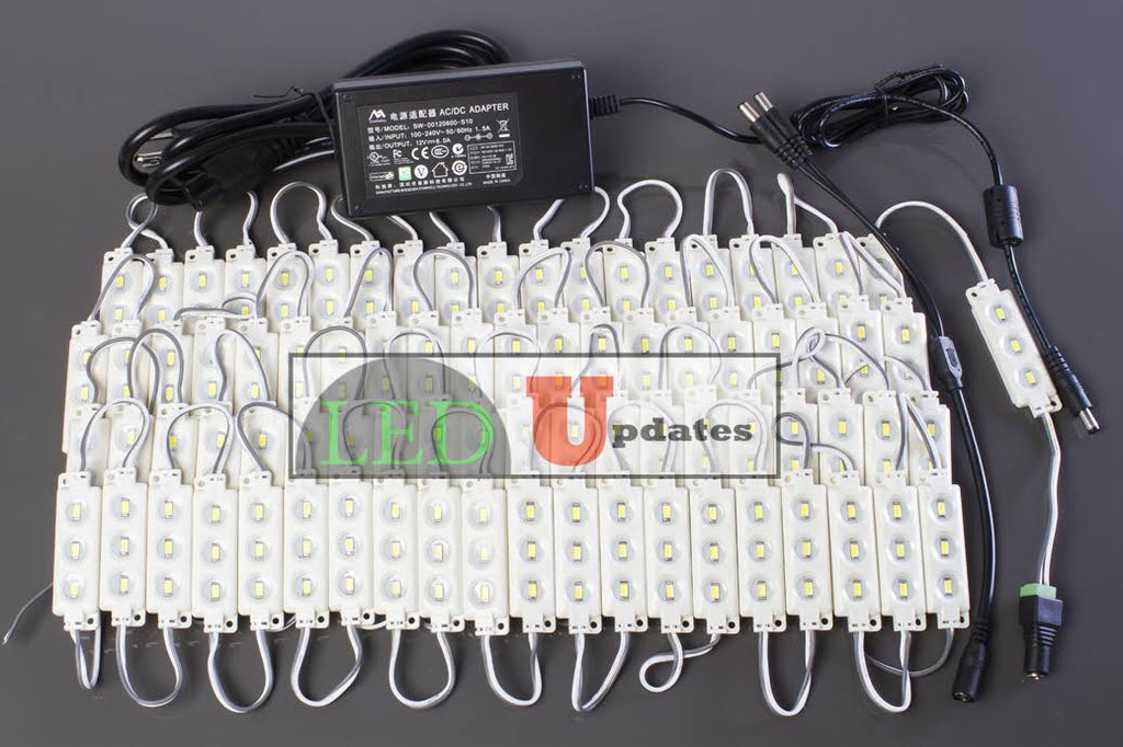 Orange LED Light Module with UL 12V Power Package F80507