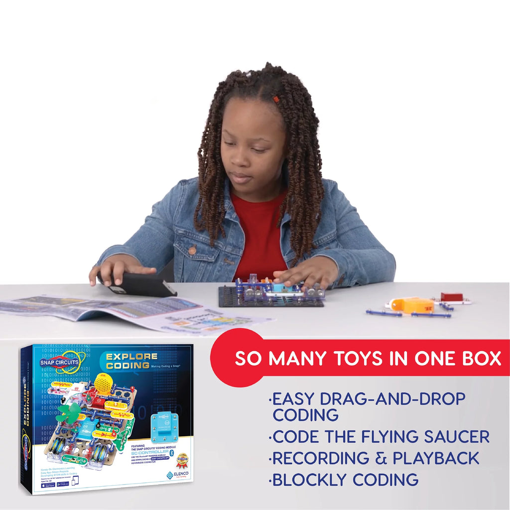 Snap Circuits Explore Coding STEM Building Toy C74005