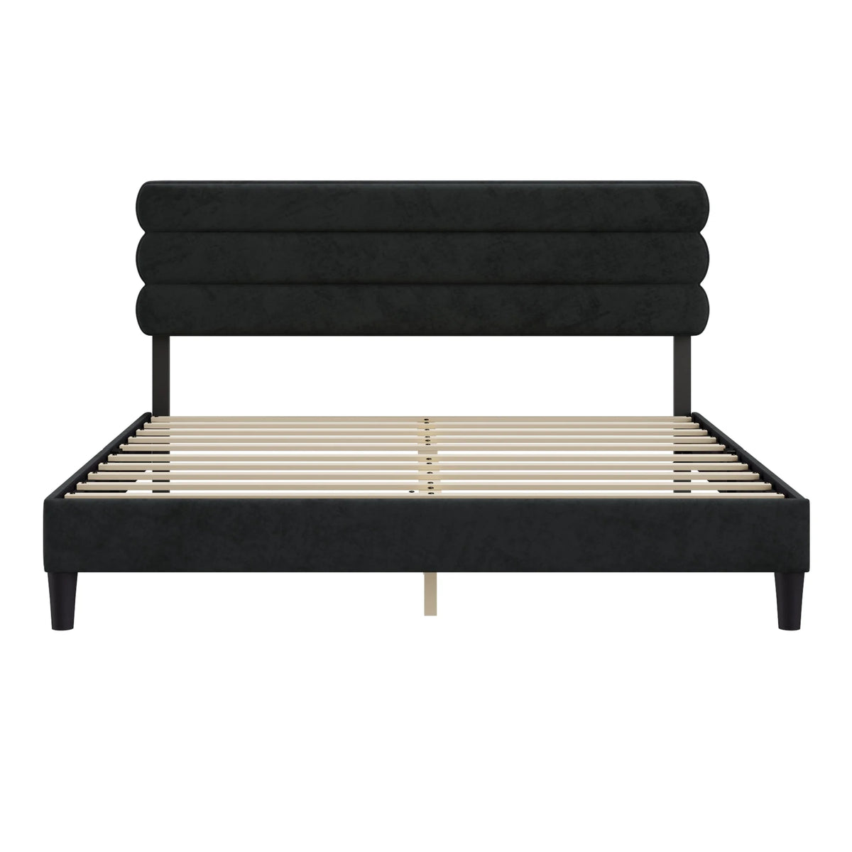 King Size Dark Gray Bed Frame U656458