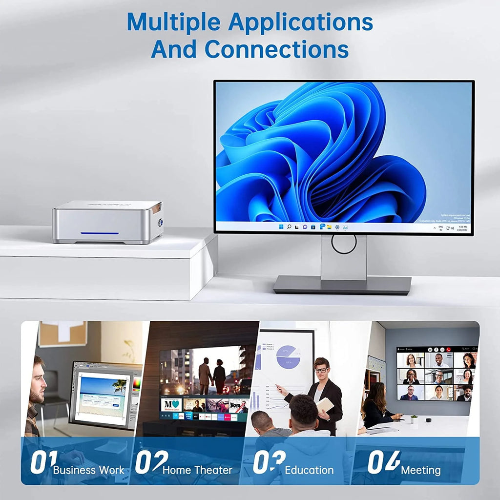 Mini PC 16GB 512GB Windows 11 Pro F363