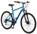 Blue 21 Speeds 700c Wheels Hybrid Bike X5675