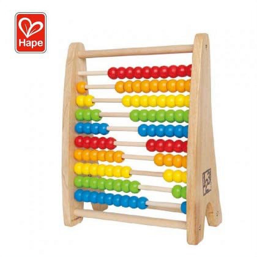 Rainbow Wooden Counting Bead Abacus Z5826