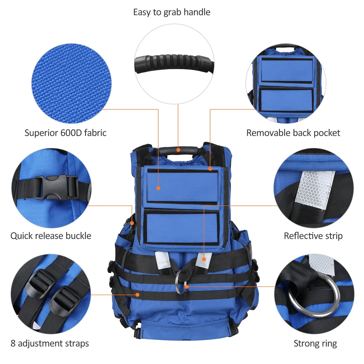 Adult Safety Float Suit Survival Jacket Y8887