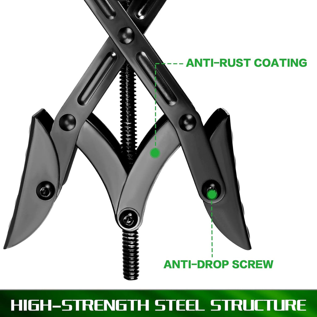 X-Chock Wheel Stabilizer, Scissor Tire Locking Chocks, 1 Pair Y38893