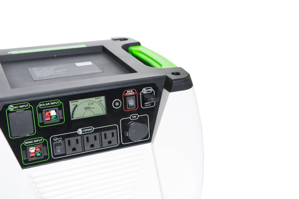Portable Generator with Solar Power Panel S1177