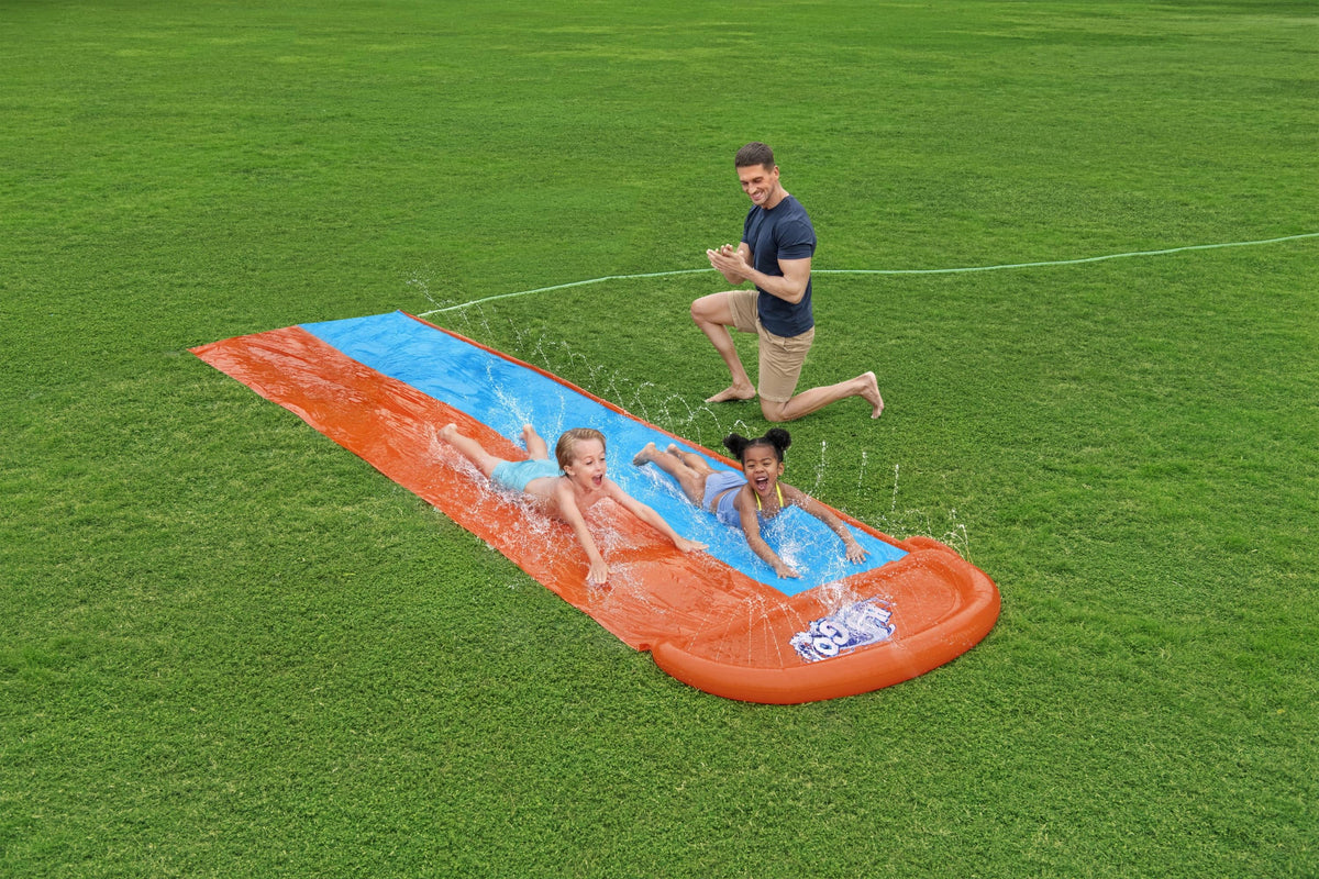 16ft Inflatable Double Lane Water Slide C156