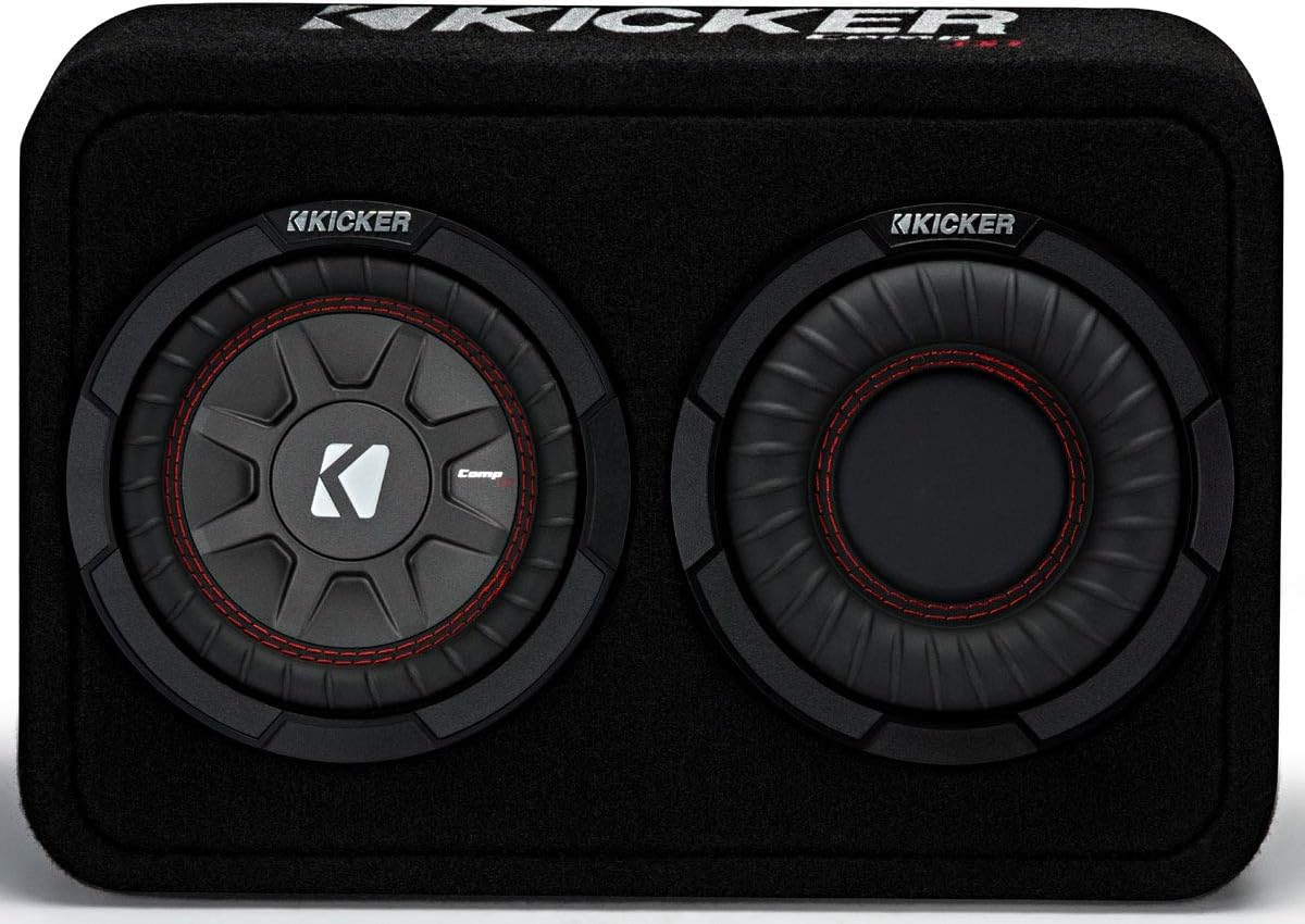 6.75 Loaded Sealed Sub Box Bundle with Amplifier & Amp Kit H656