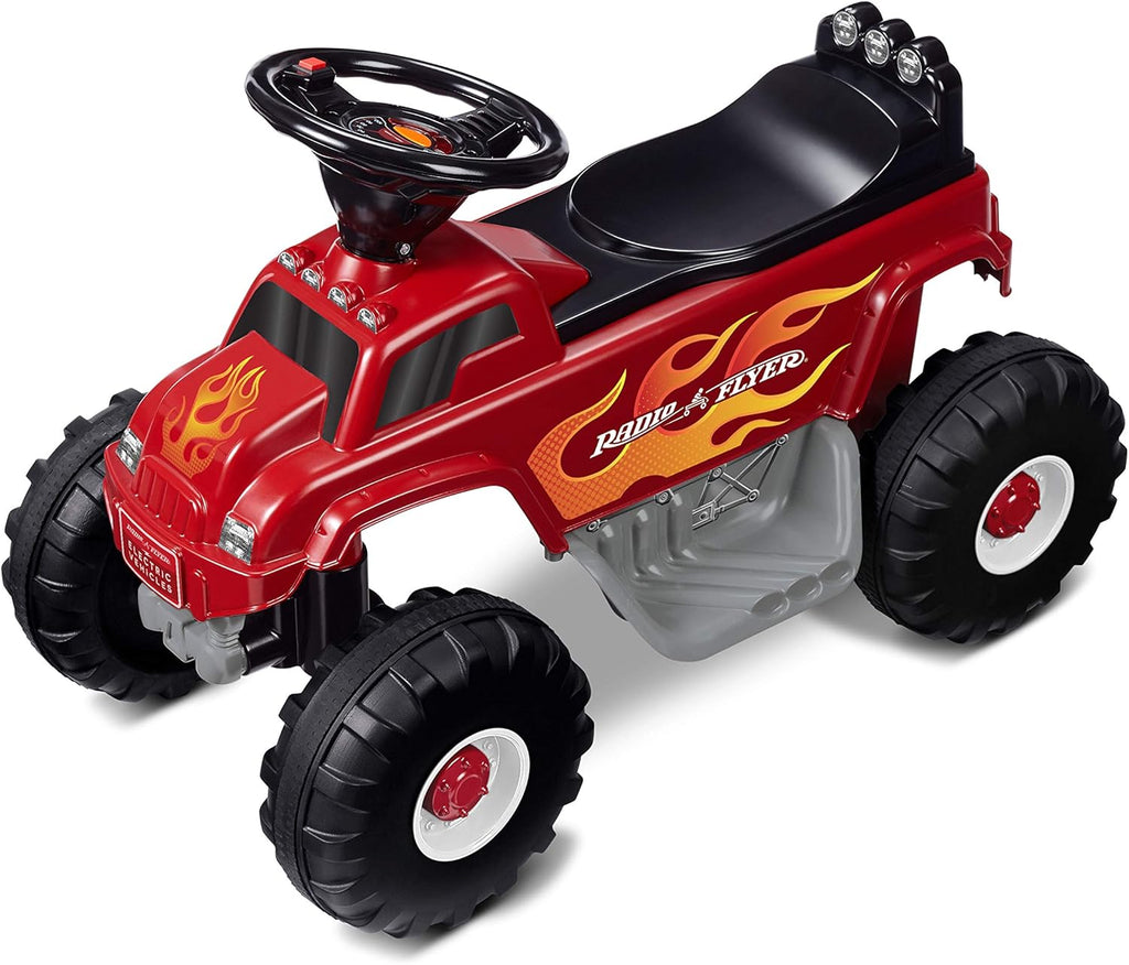 6 Volt Powered Electric Monster Truck with Lights & Sounds D8706