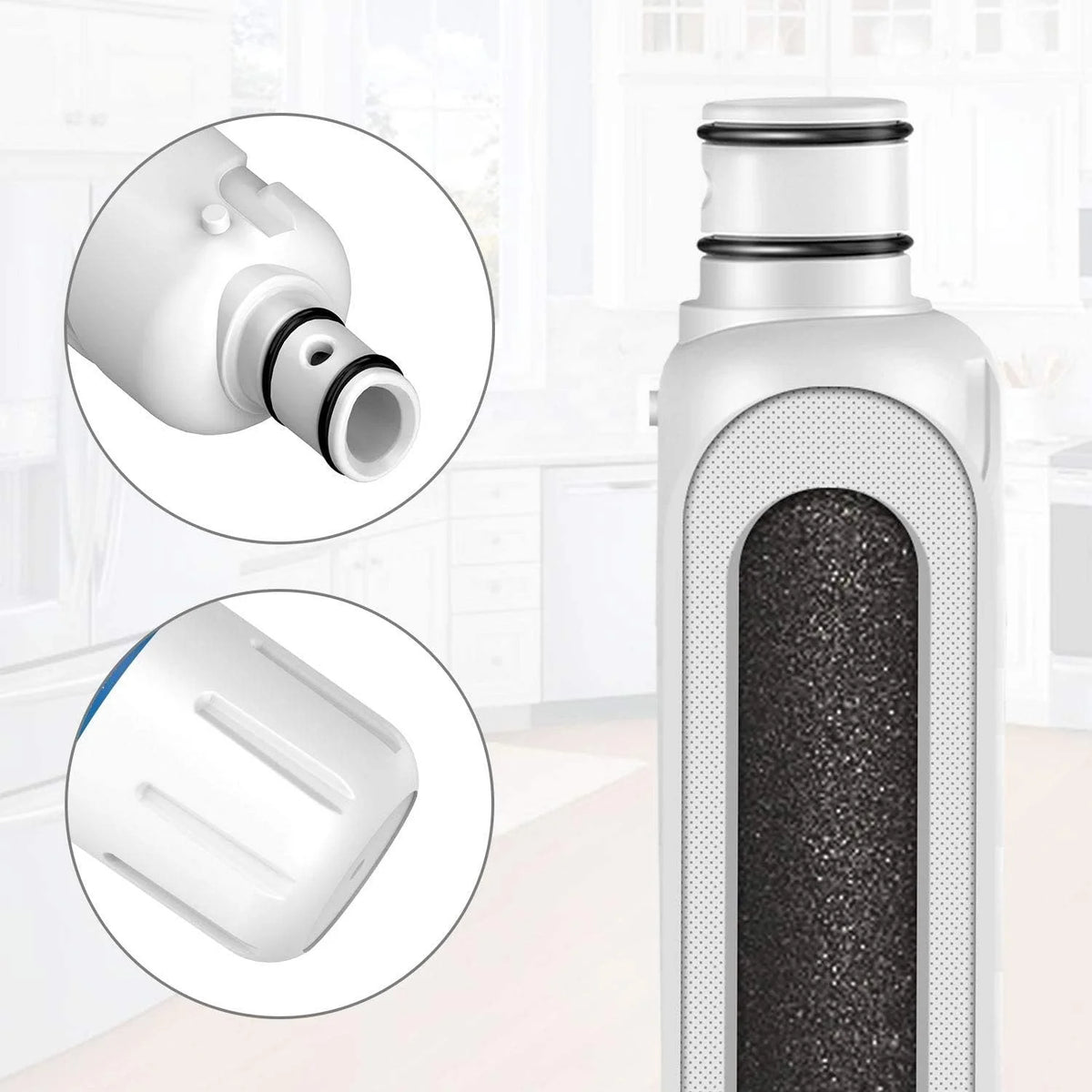 Refrigerator Water Filter (Pack of 4) Z603044