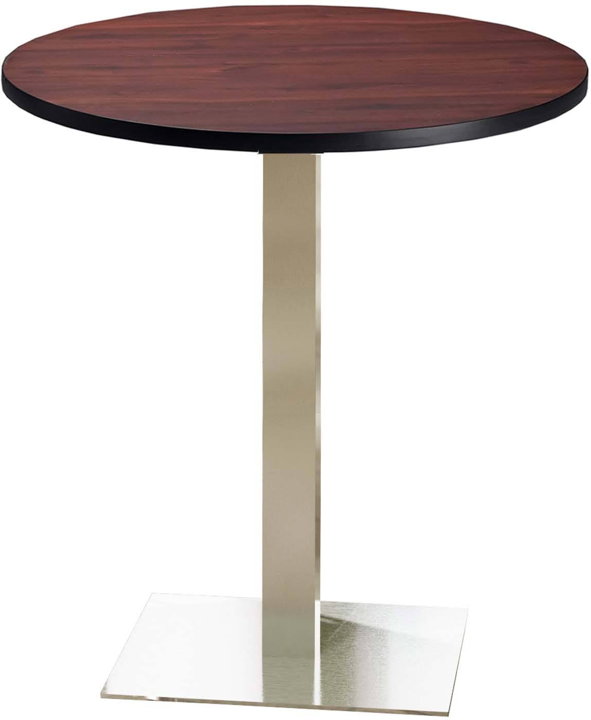 Round Bar Height Table Stainless Steel O89736