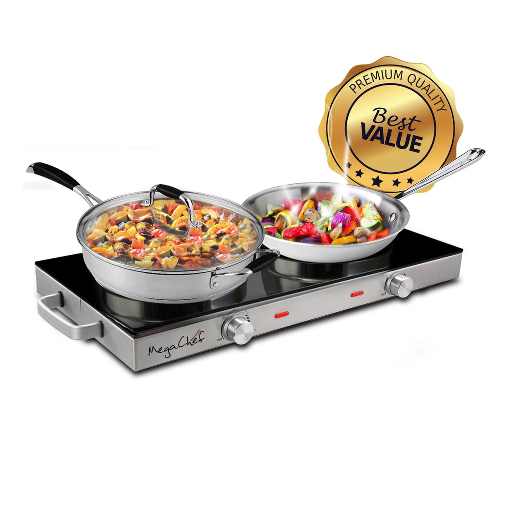 Ceramic Infrared Double Cooktop J48168