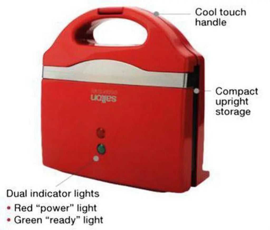 Red Waffle Maker G856