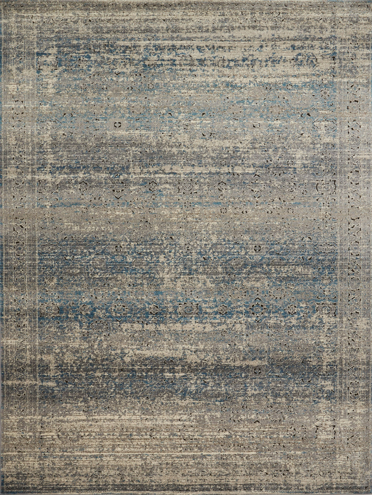 Grey Blue 12'0 x 15'0 Rug T248529