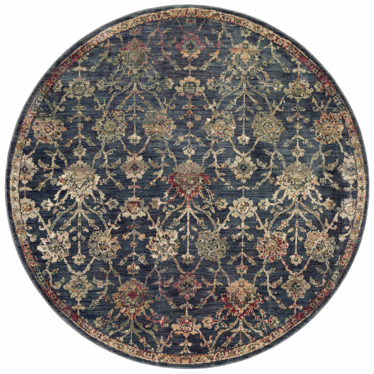 Navy Multi Rug V111938