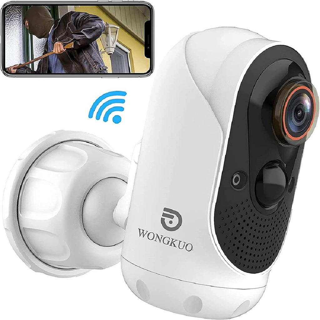 Wireless Solar Security Camera with Night Vision Motion Sensor 2-Way Talk Waterproof H11645