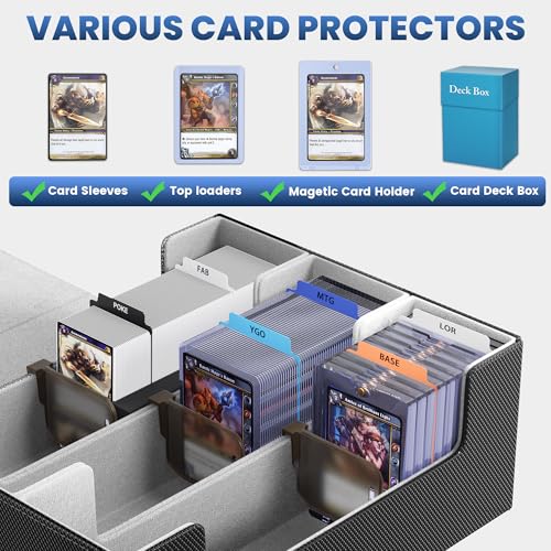 Card Storage Box with 10 Dividers O860461