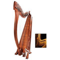 Harp Cardboard Cutout Standee D931
