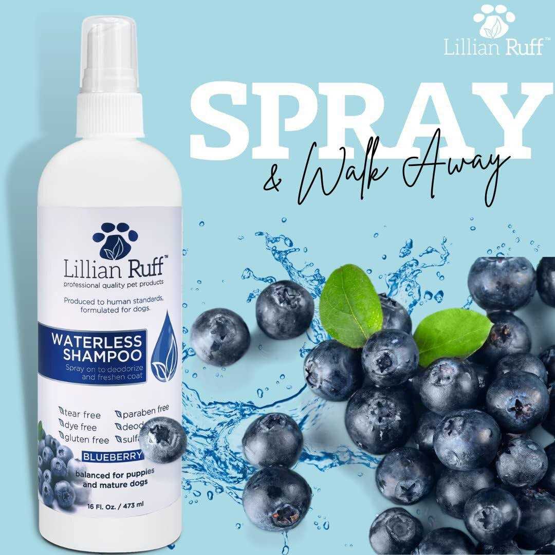 Berry Blue Brightening Face and Body Wash for Dogs and Cats O839