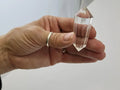 12 Sided Hand-Cut Natural Himalayan Quartz Crystal K967920