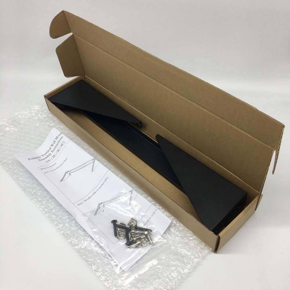 3U 19 inch Steel Foldable Wall Mount Patch Panel Bracket N163885