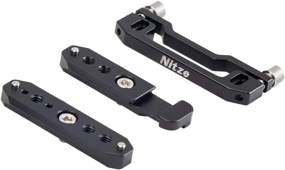 NATO Rails Mounting Plates Kit with HDMI Cable Clamp Y1674