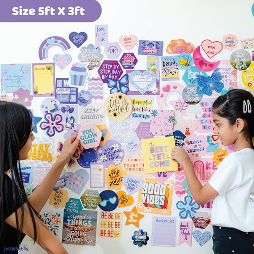 DIY Wall Collage Kit with Glitter Crafts, 1350 PCS S11489