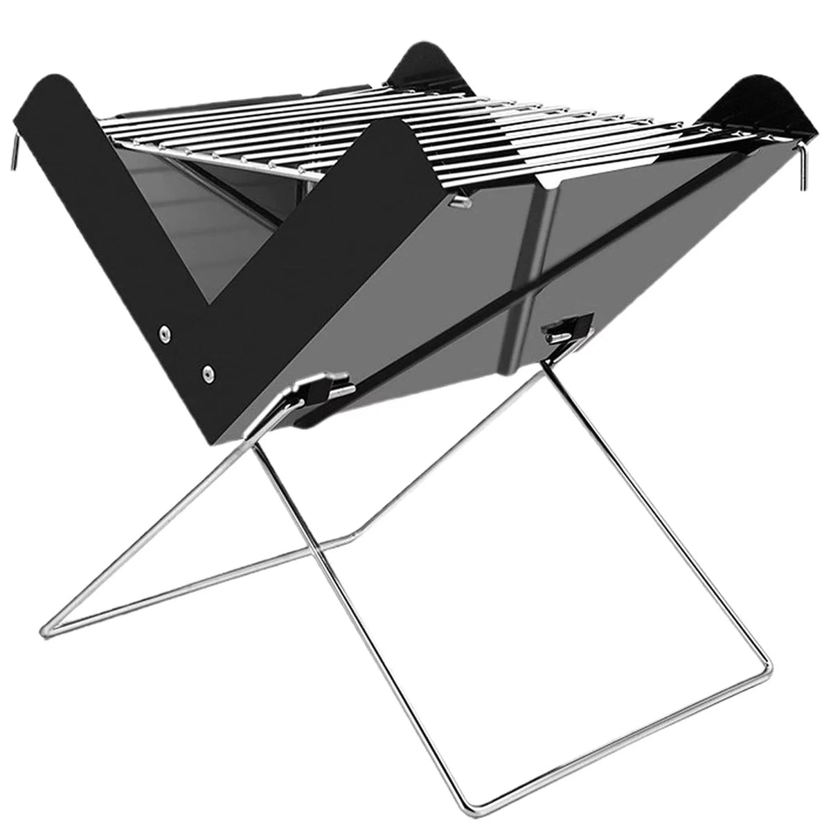 Foldable Mini Stainless Steel BBQ Grill D892321