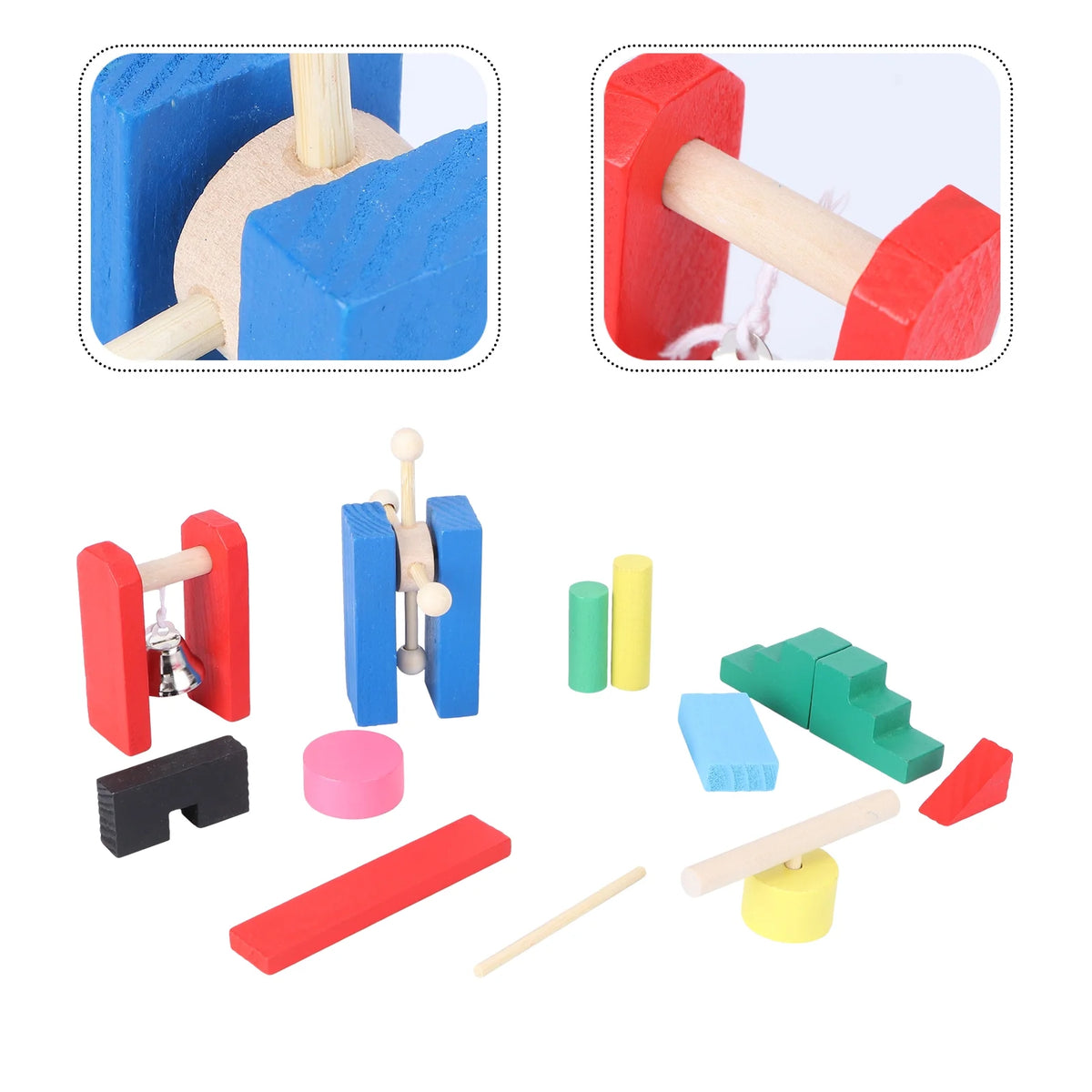 Wooden Domino Blocks Building Toy L138