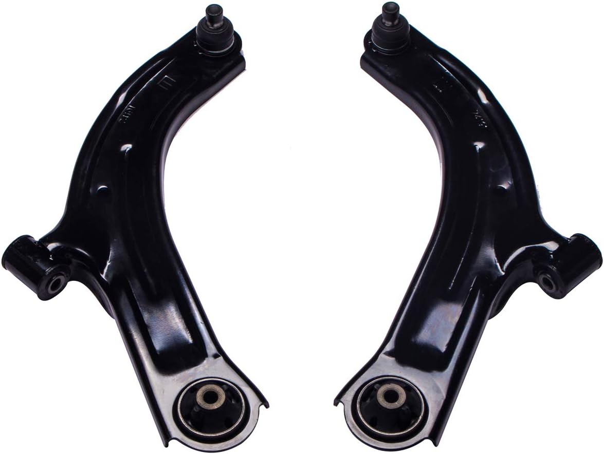 Front Lower Control Arm and Ball Joint Assembly Compatible With Nissan Cube Tiida Versa 2PCS Left Right V806939