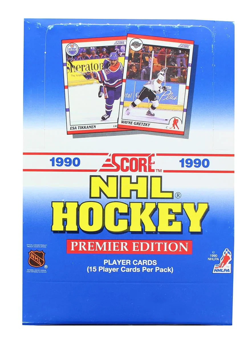 NHL 1990 Hockey Trading Card Box 36 Packs R813