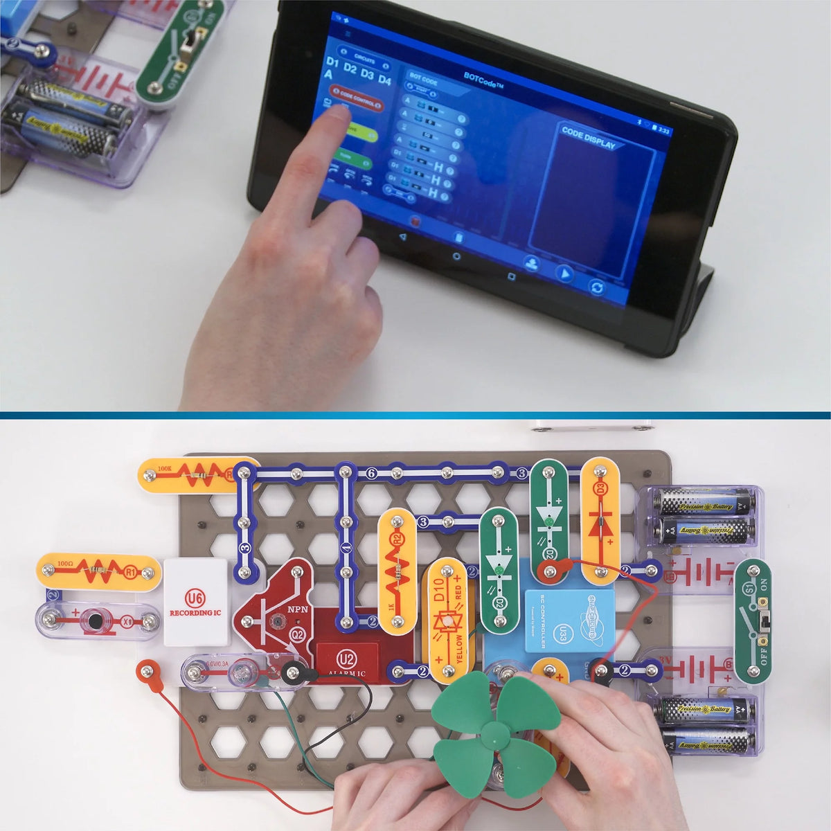 Snap Circuits Explore Coding STEM Building Toy C74005