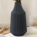 Black 8 Inch Ceramic Vase M7461