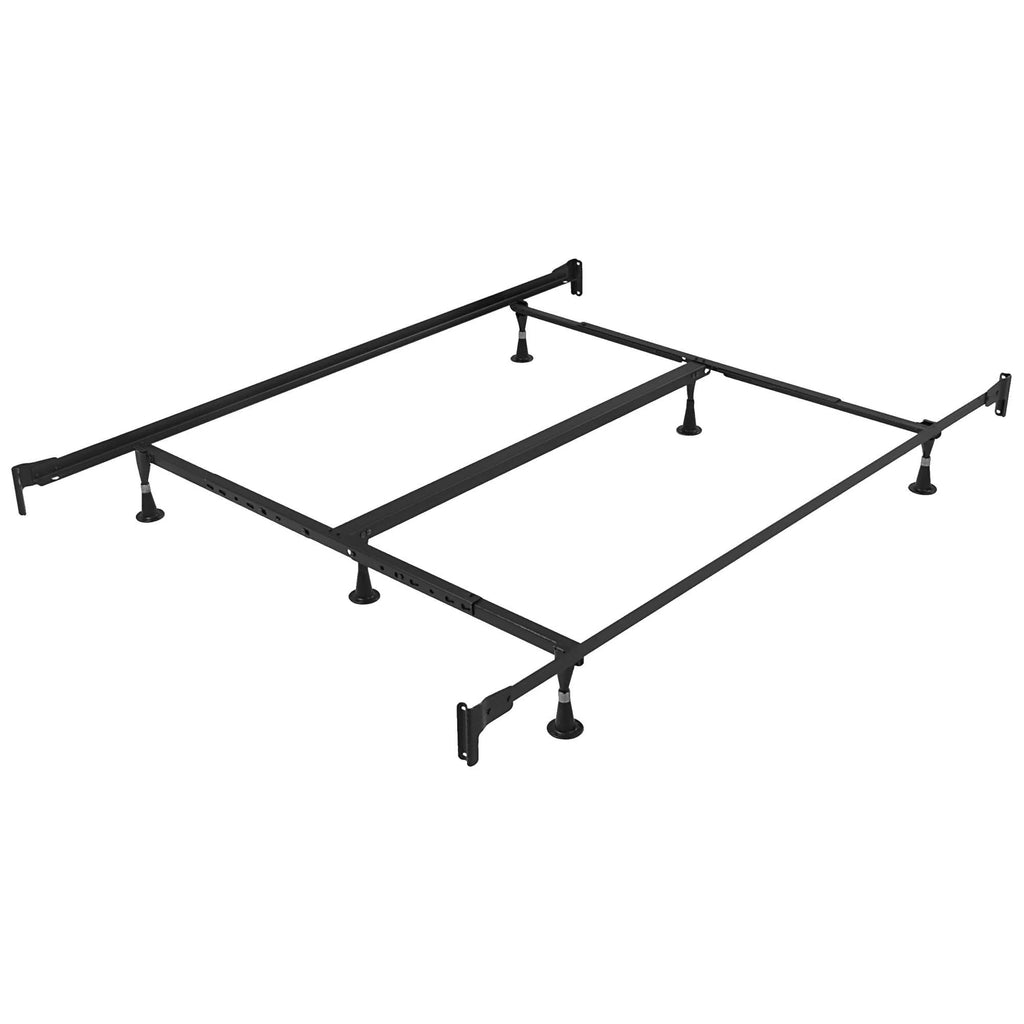 Full Size Medium Soft PillowTop Mattress Set with Bed Frame E209