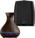 Black Humidifier & Essential Oil Diffuser L5526