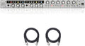 8 Channel Microphone Preamplifier with 2 XLR Mic Cables T816497