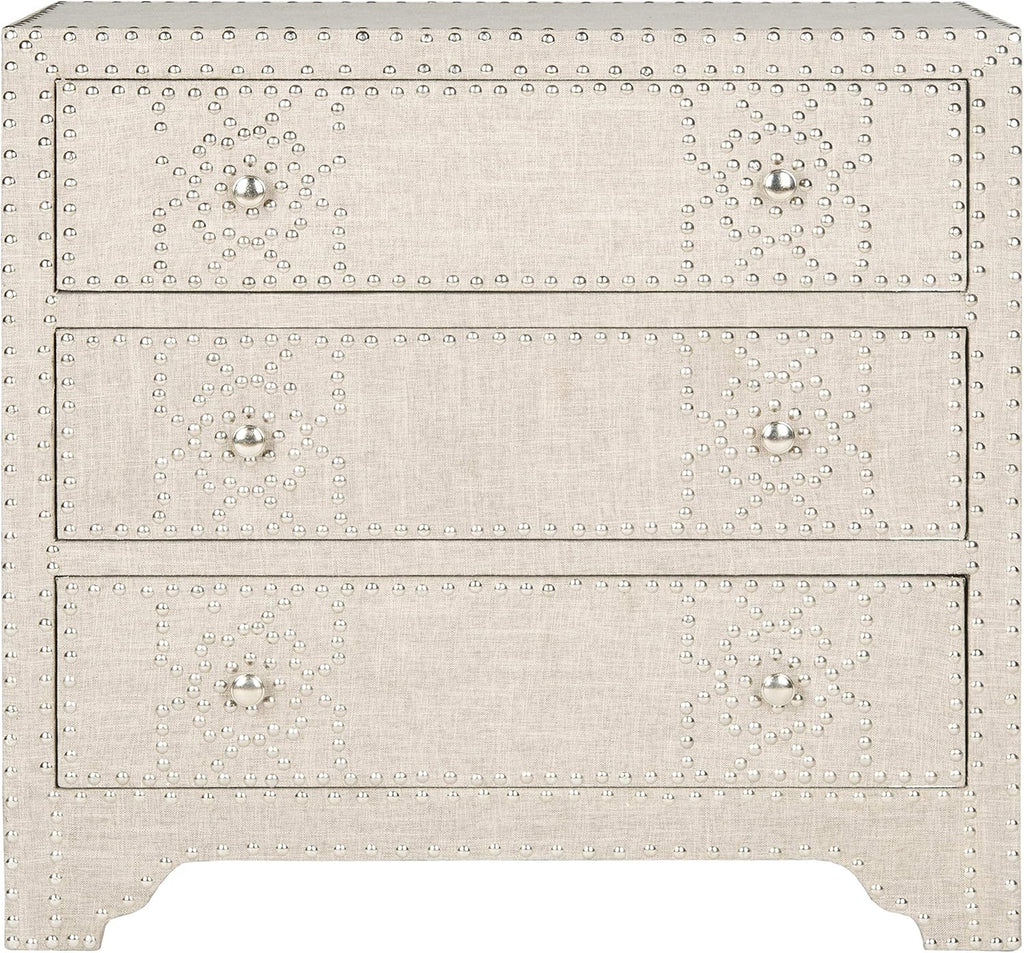 Grey 3 Drawer Chest Y208629
