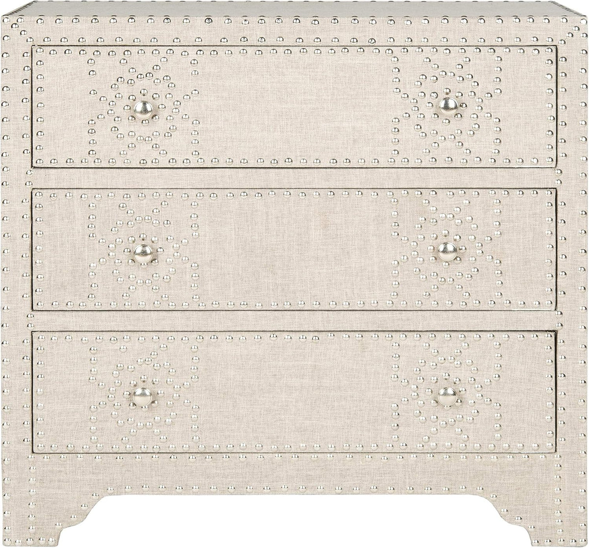 Grey 3 Drawer Chest Y208629