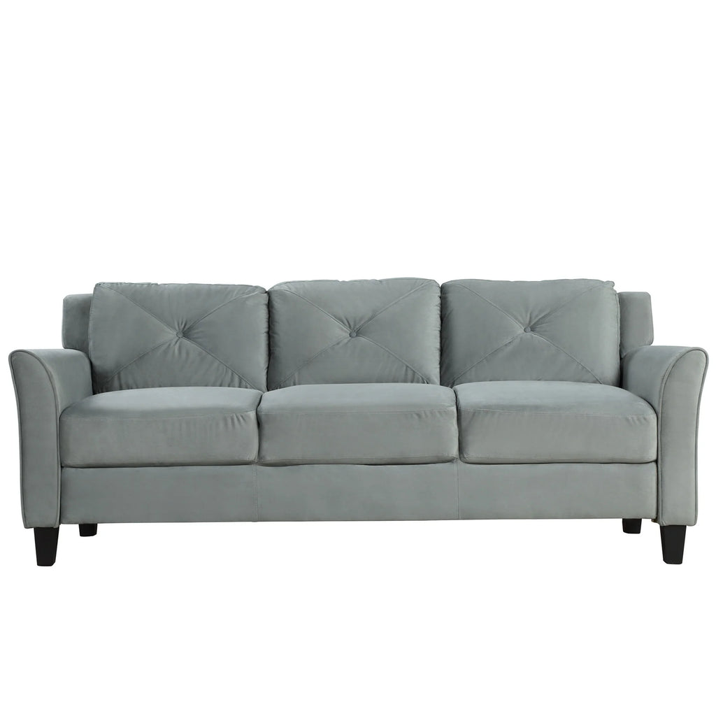 Gray Button Tufted Sofa Set (Set of 3) K29094