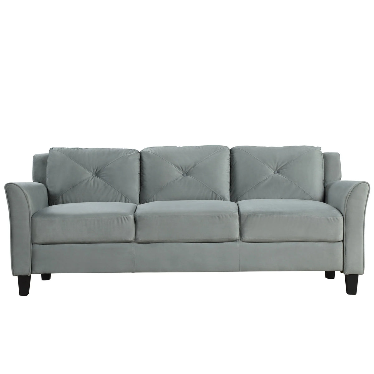 Gray Button Tufted Sofa Set (Set of 3) K29094