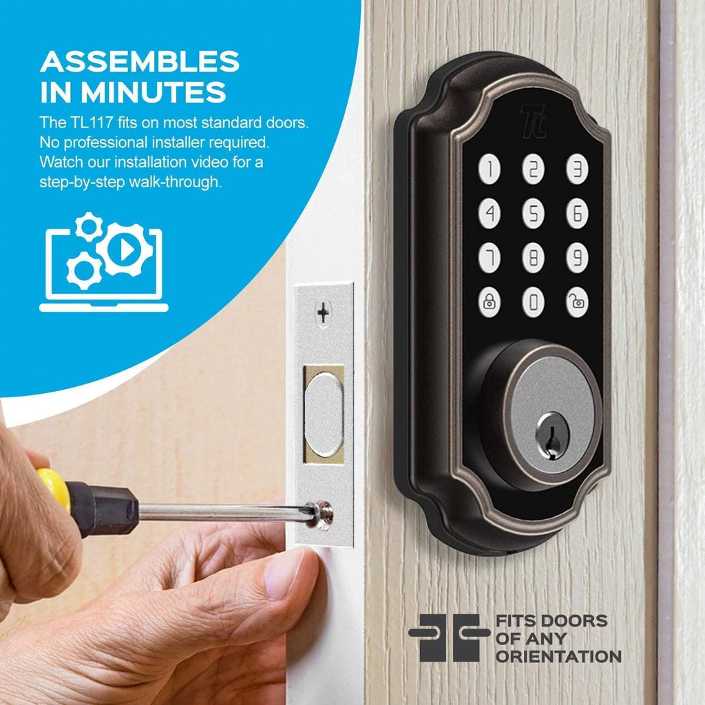 Smart Lock with Keypad Digital Deadbolt I8144
