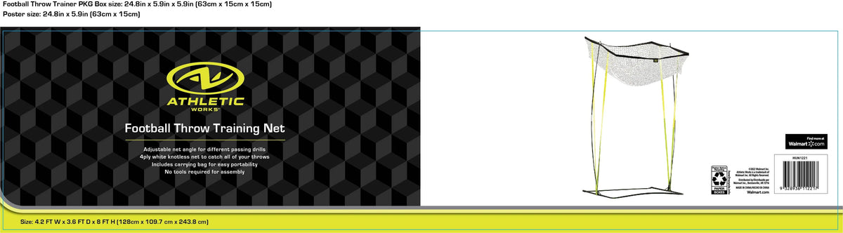Football Throw Training Net S5516