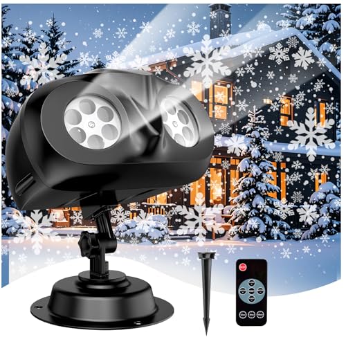 3D Ocean Wave & 72 HD Patterns Holiday Projection Light with Remote T574333